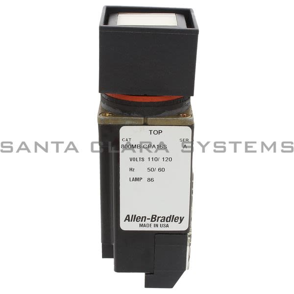 Allen Bradley 800MB-CPA16XD1S Push Button Product Image