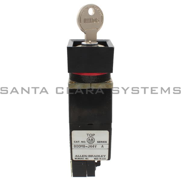 Allen Bradley 800MB-J44VLA Key Switch Product Image