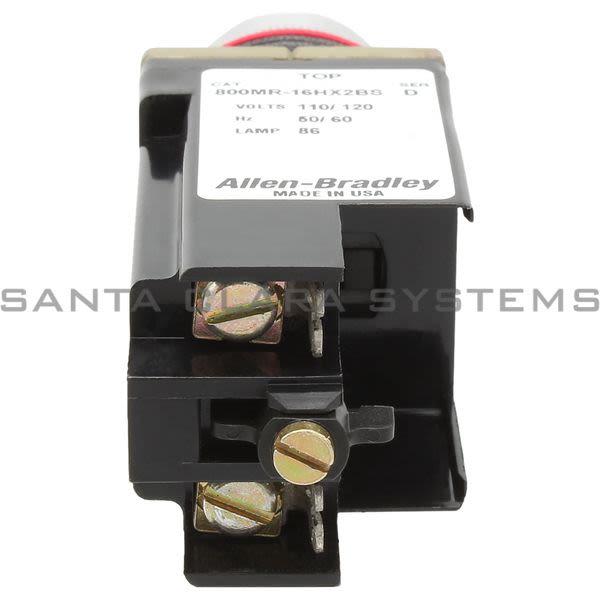 Allen Bradley 800MR-16HL2BS Illum Selector Switch 2 Pos Red Product Image
