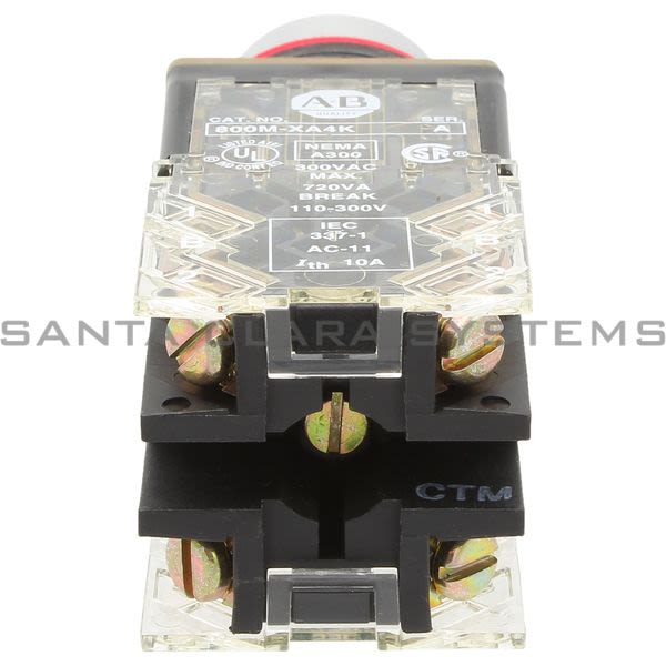 Allen Bradley 800MR-A2A4K Pushbutton Product Image