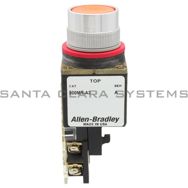 Allen Bradley 800MR-A3AK Small Round Push Button Unit Product Image
