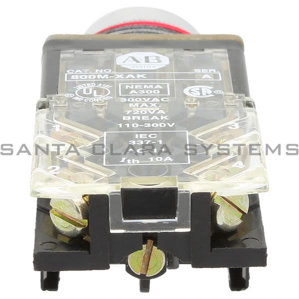 Allen Bradley 800MR-A3AK Small Round Push Button Unit Product Image