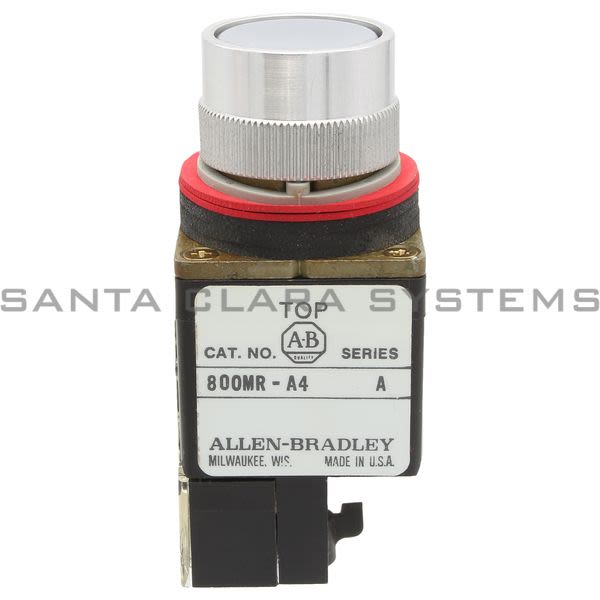 Allen Bradley 800MR-A4A Switch, Pushbutton 300V AC Max 10 amp Max Product Image