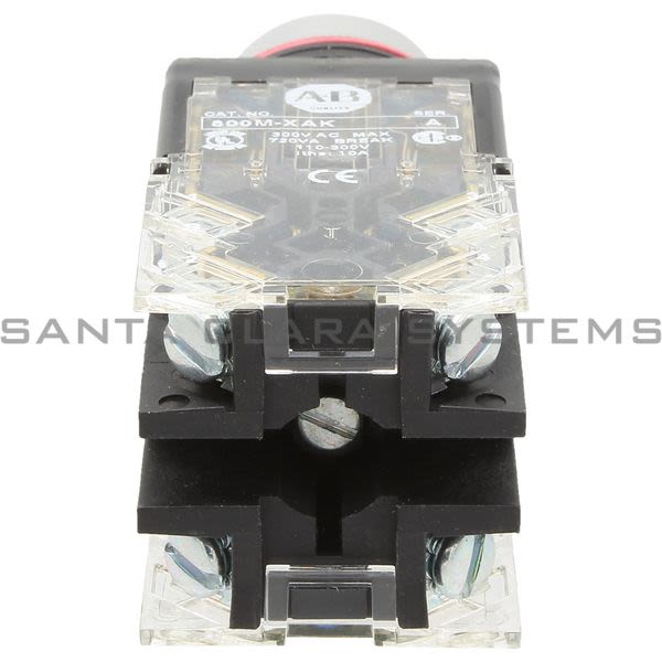 Allen Bradley 800MR-A6BK Pushbutton Product Image