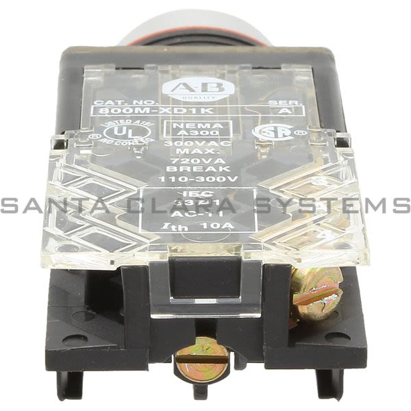 Allen Bradley 800MR-A6D1K Pushbutton Product Image