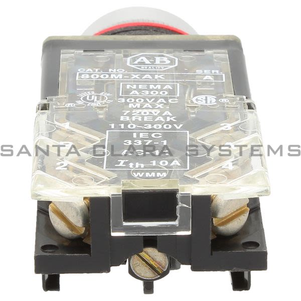 Allen Bradley 800MR-A7AK Push Button Flush Head Blue Cap Product Image