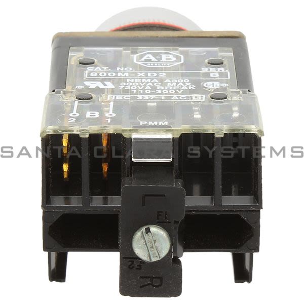 Allen Bradley 800MR-B6D2 Pushbutton Switch Product Image