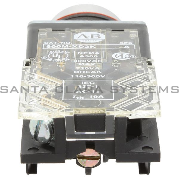 Allen Bradley 800MR-B6D2K Pushbutton Product Image