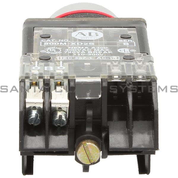 Allen Bradley 800MR-B6D2S Push Button Product Image