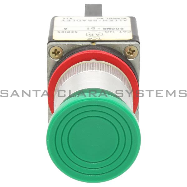 Allen Bradley 800MR-D1 Pushbutton | Mushroom Head Product Image