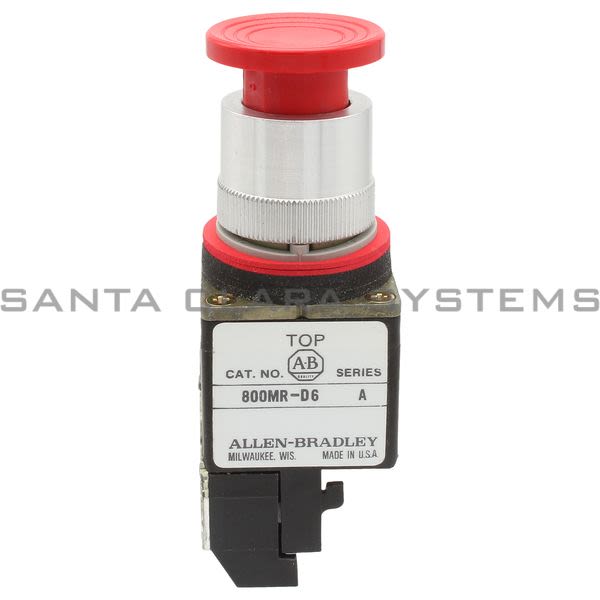 Allen Bradley 800MR-D6AS Push Button Product Image