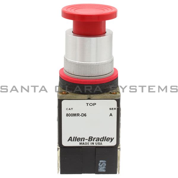 Allen Bradley 800MR-D6B Push Button Product Image