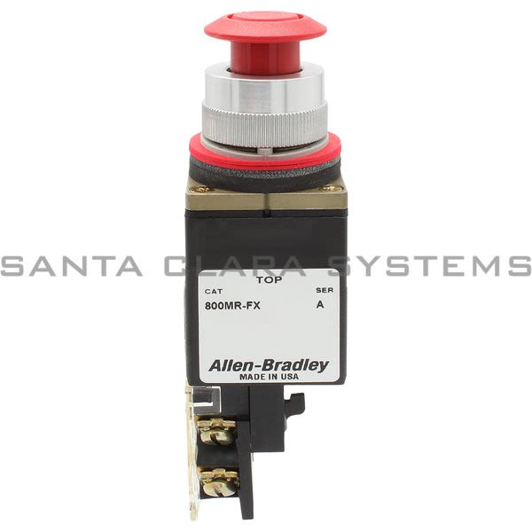 Allen Bradley 800MR-FX6A2K Push-Pull Red Product Image