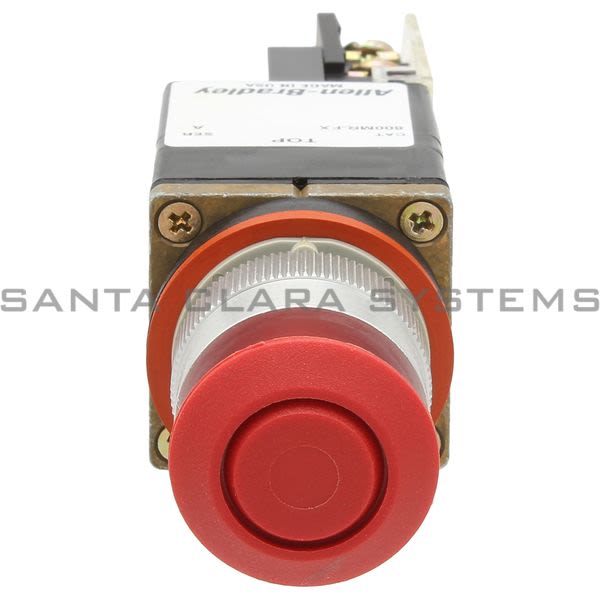 Allen Bradley 800MR-FX6AK Push-Pull Red Cap Product Image
