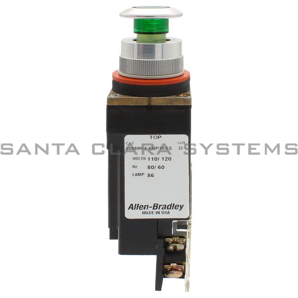 Allen Bradley 800MR-FXNP16GA7K Pushbutton Switch Product Image