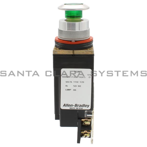 Allen Bradley 800MR-FXNP16GAK Illuminated Pushbutton Product Image
