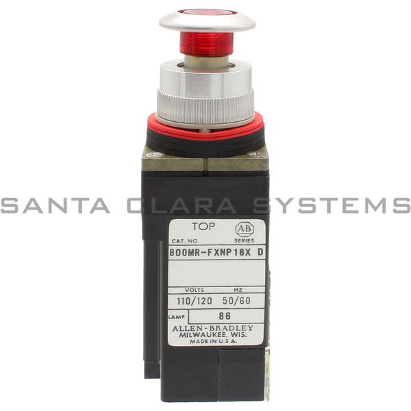 Allen Bradley 800MR-FXNP16RA Illuminated Push Button Product Image