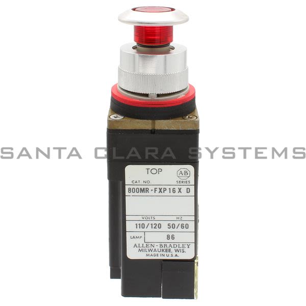 Allen Bradley 800MR-FXP16RA Pushbutton Product Image