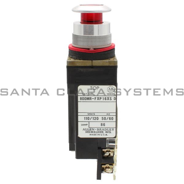 Allen Bradley 800MR-FXP16RAK Push Button Switch Product Image