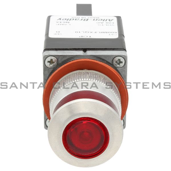 Allen Bradley 800MR-FXQL10R Pushbutton Product Image