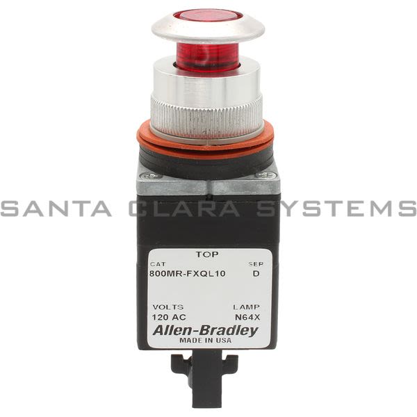Allen Bradley 800MR-FXQL10R Pushbutton Product Image