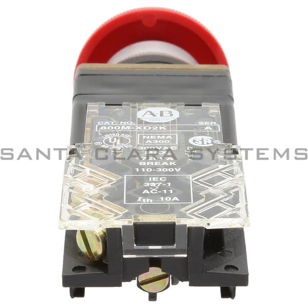 Allen Bradley 800MR-FXT6D2K Switch | Pushbotton | 300V AC Product Image