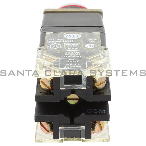 Allen Bradley 800MR-H33BBK Selector Switch Product Image