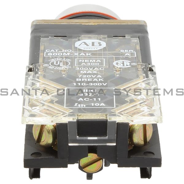 Allen Bradley 800MR-HX2BLAK Selector Switch Product Image