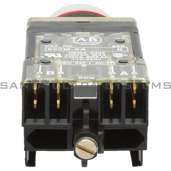 Allen Bradley 800MR-JH2KLA 3 Pos. Round Selector Switch 1No-1NC Product Image