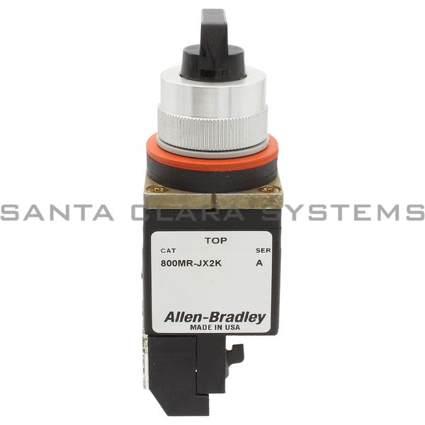 Allen Bradley 800MR-JH2KLAS 3 Pos. Round Selector Switch 1No-1NC Product Image