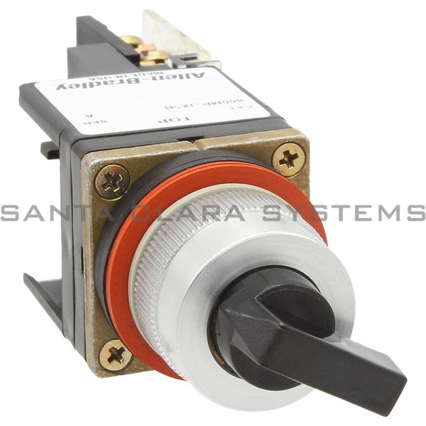 Allen Bradley 800MR-JH5BLAK 3 Pos. Maintained Black Knob 1No-1NC Product Image
