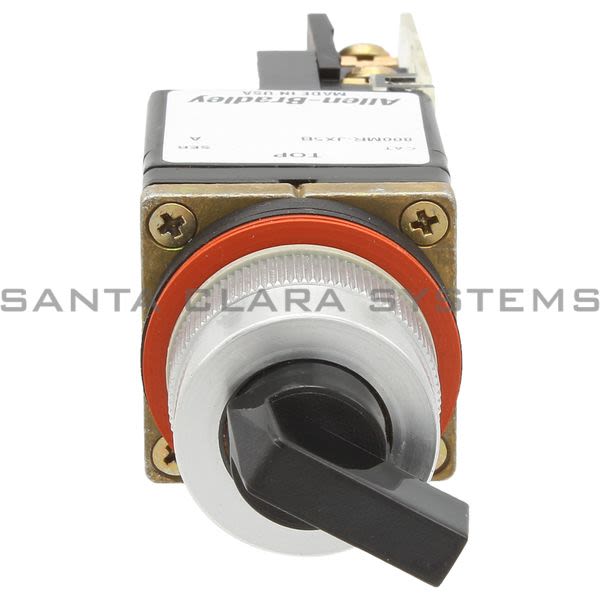 Allen Bradley 800MR-JH5BLAK 3 Pos. Maintained Black Knob 1No-1NC Product Image