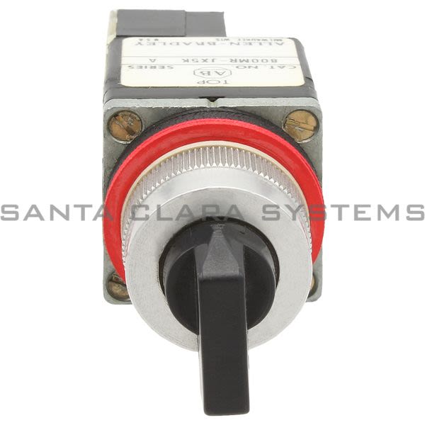 Allen Bradley 800MR-JH5KLA 3 Position Selector Switch Spr. Rtn. From the Right 1 N.O. 1 N.C. Product Image