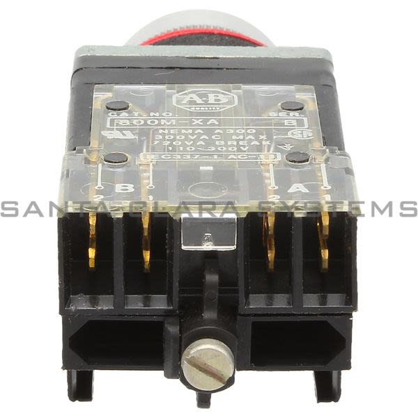 Allen Bradley 800MR-JH5KLA 3 Position Selector Switch Spr. Rtn. From the Right 1 N.O. 1 N.C. Product Image