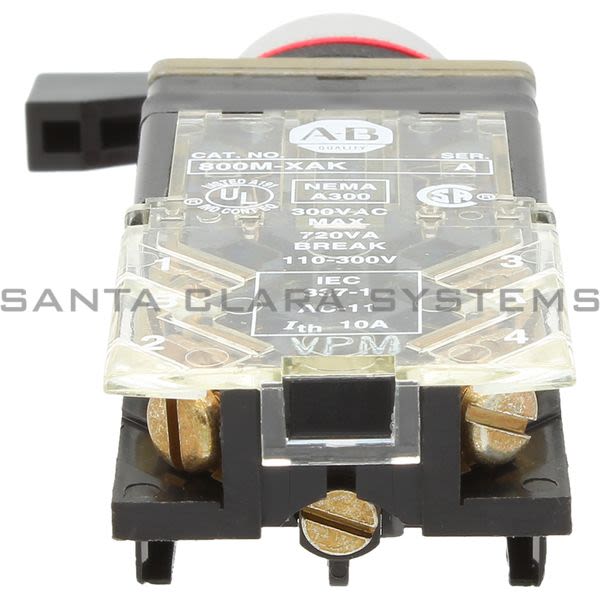 Allen Bradley 800MR-JK9BLAK Selector Switch Product Image