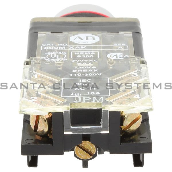 Allen Bradley 800MR-JX2BLAK Selector Switch Product Image