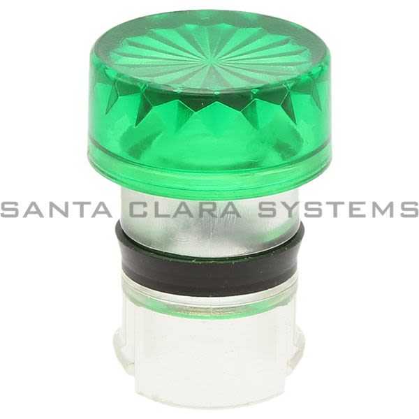 Allen Bradley 800MR-N2G Pust-to-Test, Pilot Light, & Illuminated Push Button Accessory Green Lens Product Image