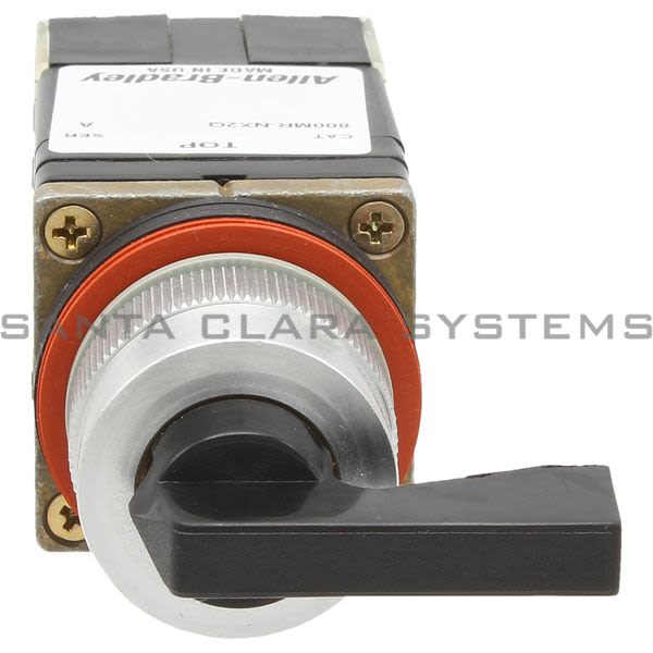 Allen Bradley 800MR-NK2QB Small Round Selector Switch 4 Position Maintained Blk Lever 2-N.O. 2-N,.C. Product Image