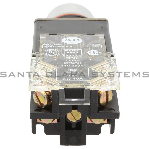 Allen Bradley 800MR-PA16AAK Illuminated Push Button Flush Head Product Image