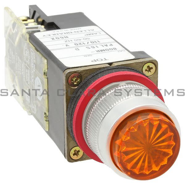 Allen Bradley 800MR-PB16AAK Small Round Illuminated Push Button Product Image