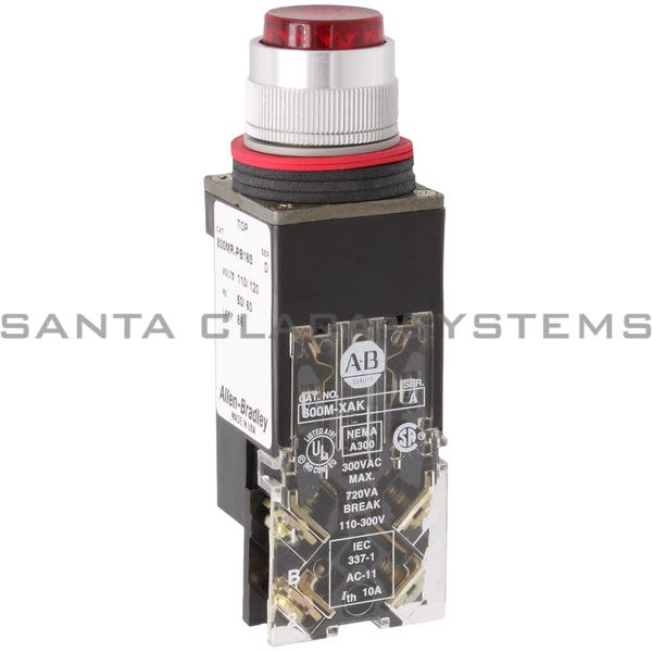 Allen Bradley 800MR-PB16RAK Push Button Product Image