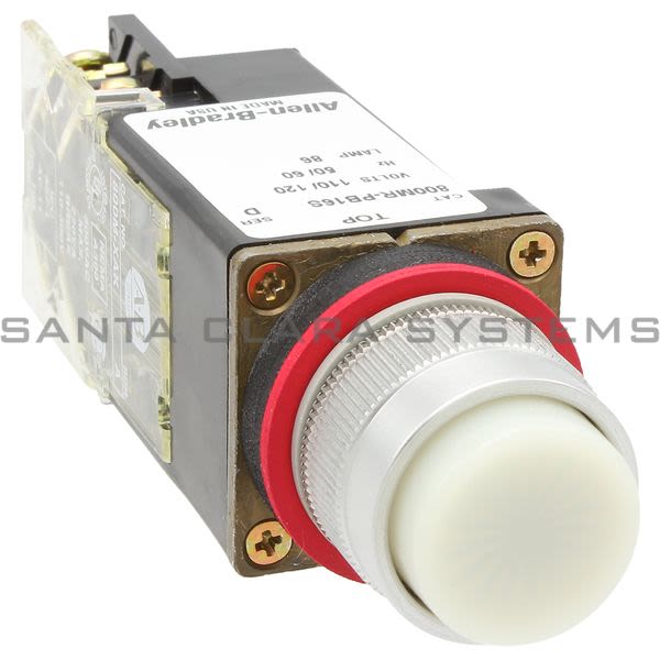 Allen Bradley 800MR-PB16WAK Small Round Illuminated Push Button Product Image