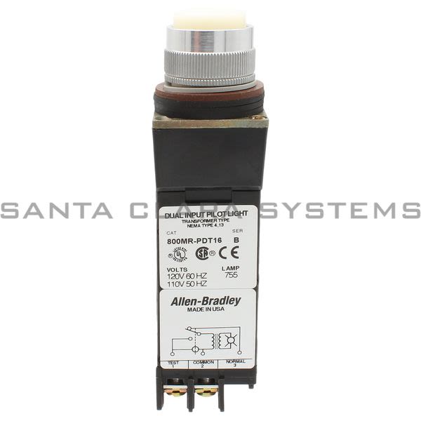 Allen Bradley 800MR-PDT16W Pilot Light Product Image