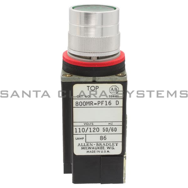 Allen Bradley 800MR-PF16GA Pushbutton Product Image