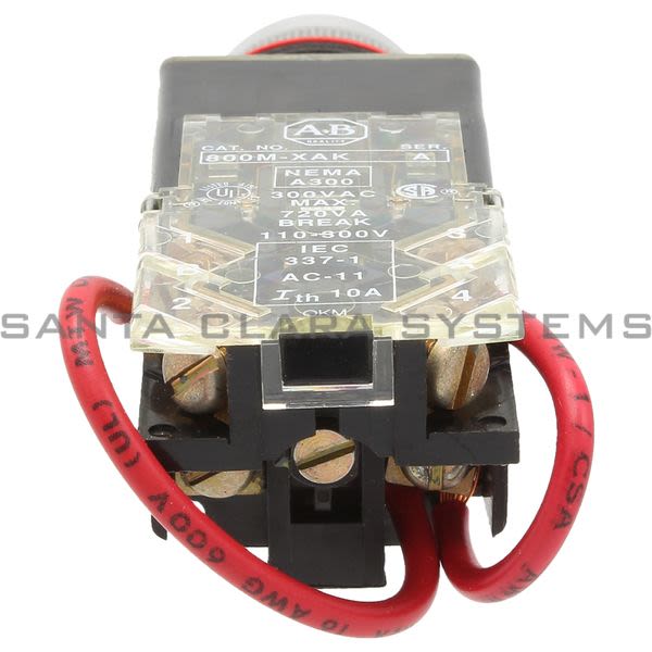 Allen Bradley 800MR-PT16WK Pilot Light Product Image
