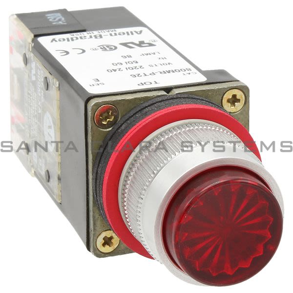 Allen Bradley 800MR-PT26R Small Round Push Button Product Image