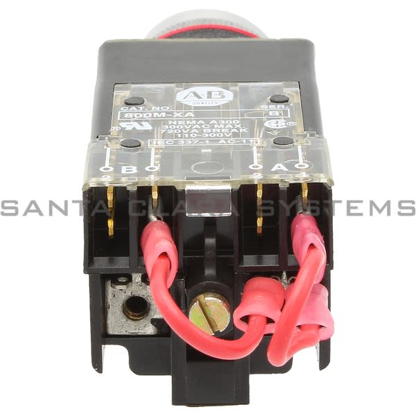 Allen Bradley 800MR-PT26R Small Round Push Button Product Image
