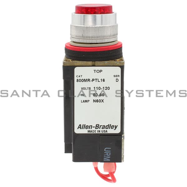 Allen Bradley 800MR-PTL16R Pilot Light Product Image