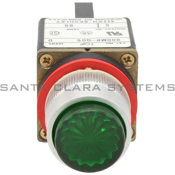 Allen Bradley 800MR-Q06G Pilot Light Green Product Image