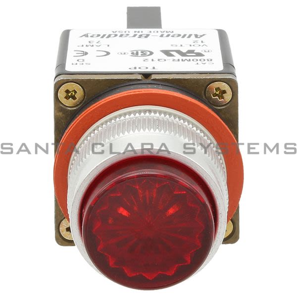 Allen Bradley 800MR-Q12R Pilot Light Product Image